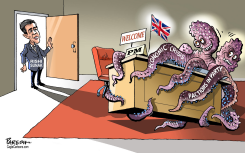 BRITISH PM RISHI SUNAK by Paresh Nath