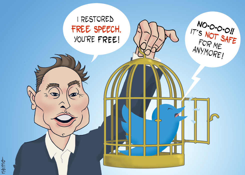 Elon Musk Frees The Bird