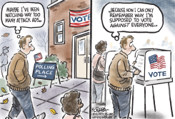 TOO MANY ATTACK ADS by Jeff Koterba