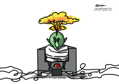 PUTIN AND THE DIRTY BOMB by Rayma Suprani
