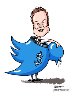 ELON MUSK BUYS TWITTER by Rayma Suprani