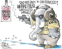 WHERE'S NANCY?  by John Darkow