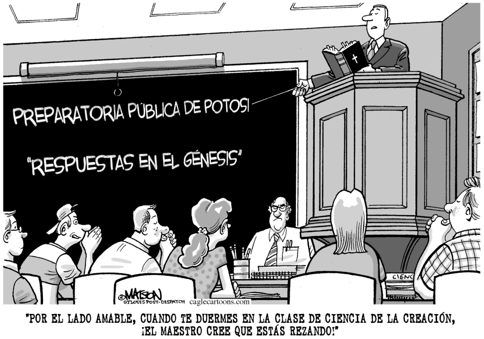 Clase de Ciencia de la Creacion en Missouri