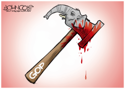 GOP HAMMER by John Cole