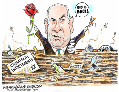 BIBI NETANYAHU IS BACK by Dave Granlund