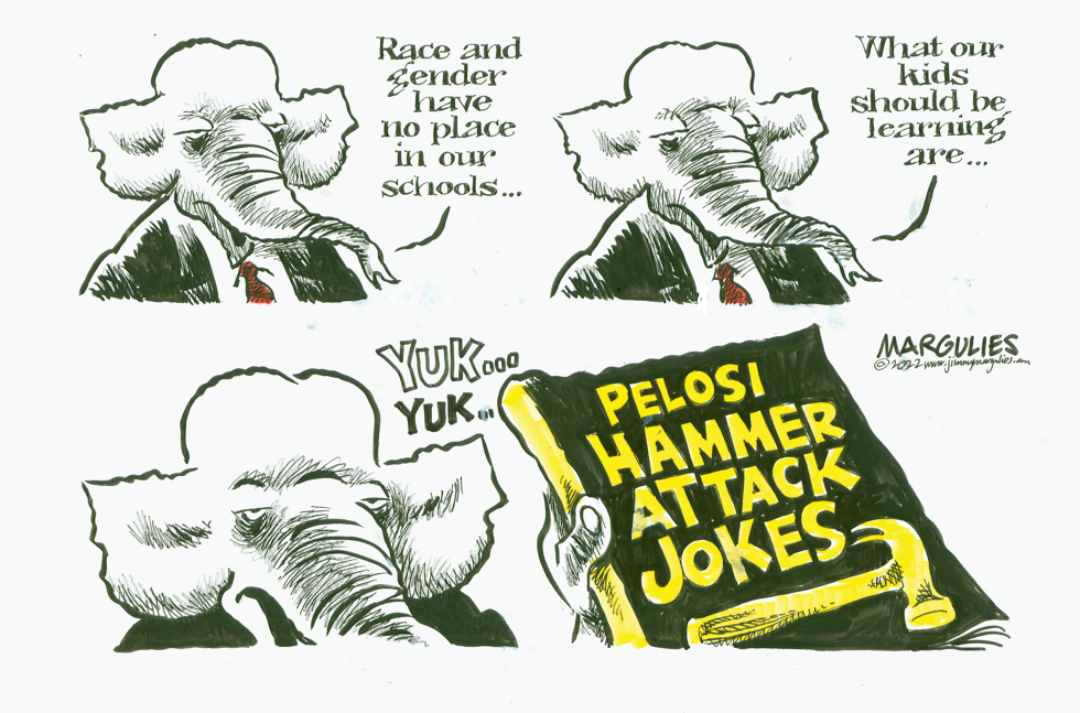 Republicans Joke about Paul Pelosi Hammer Attack