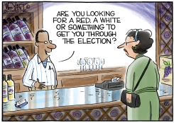 ELECTION WINE by Christopher Weyant