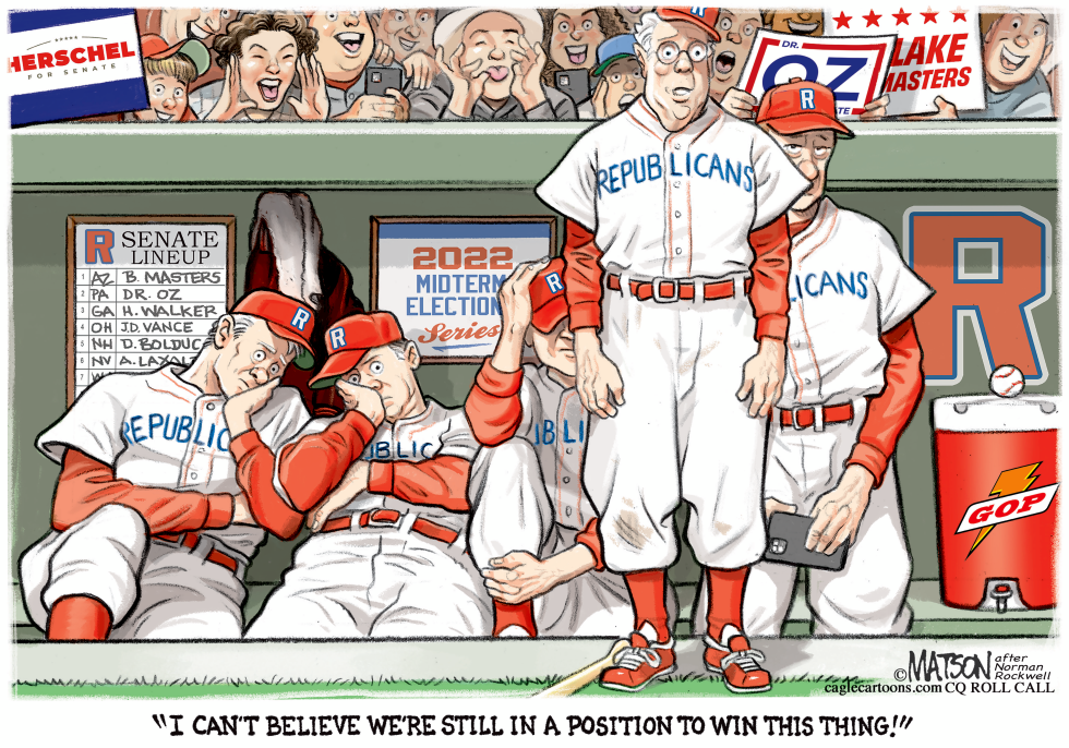 Team of Flawed GOP Senate Candidates Still Can Win