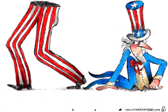 AMERICA DIVIDED  by Randall Enos