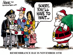 NOVEMBER 11 by Steve Nease