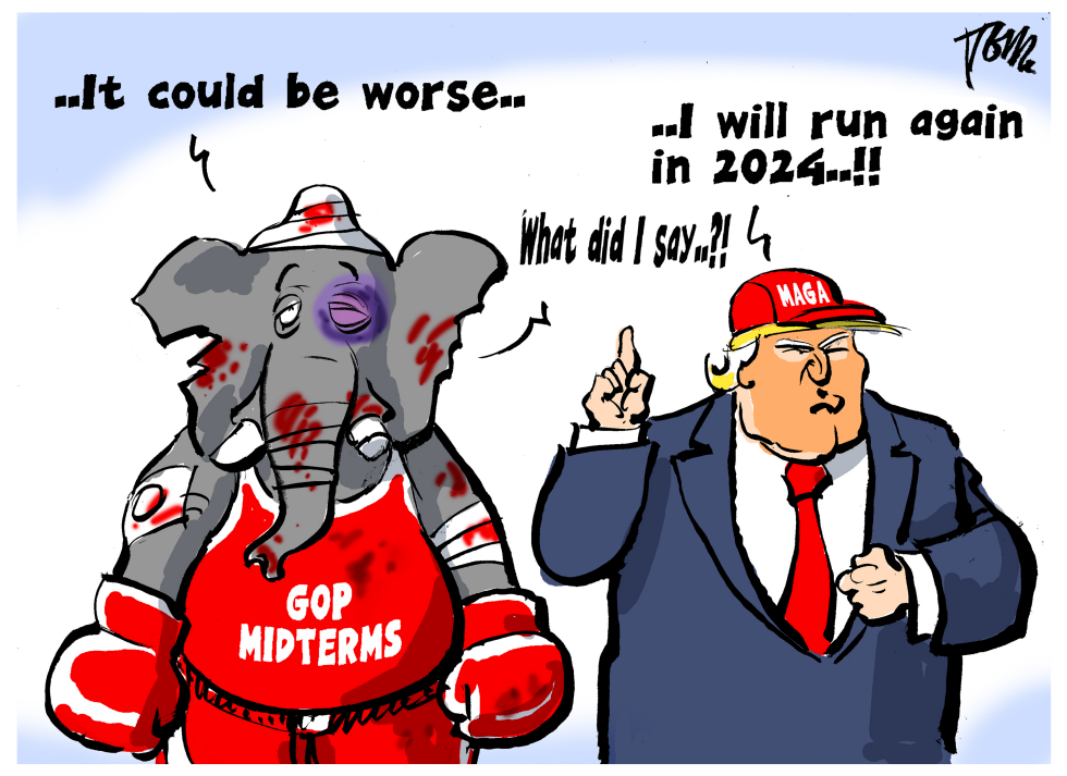Trump runs again