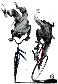 DIVIDED POWERS by Angel Boligan