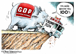 GOP ANGRY AT TRUMP by Dave Granlund