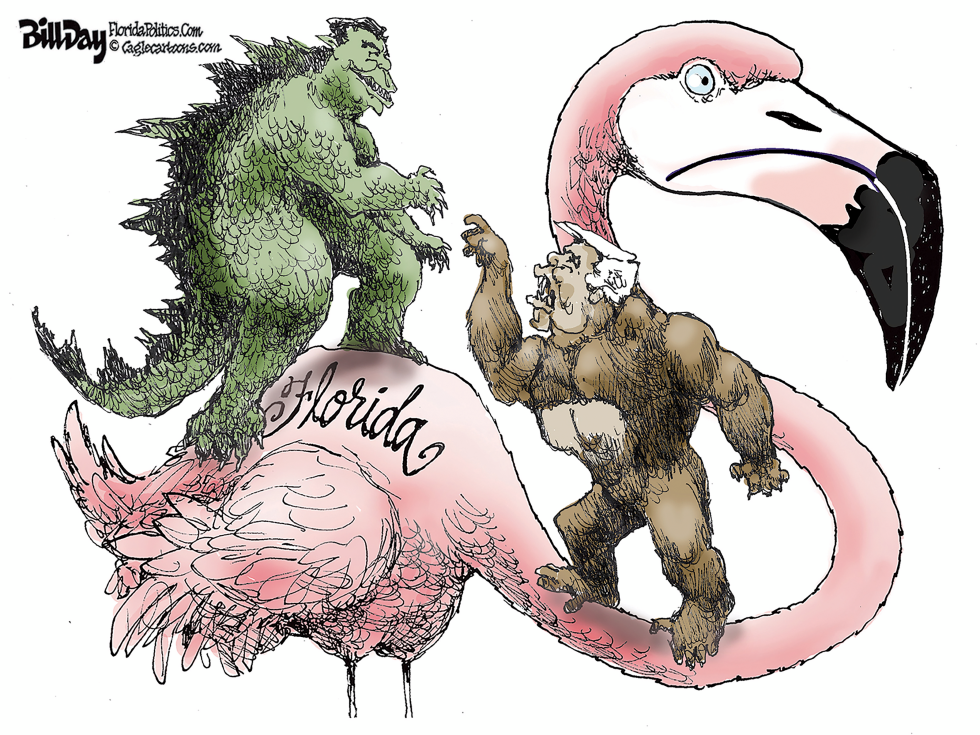Godzilla and King Kong