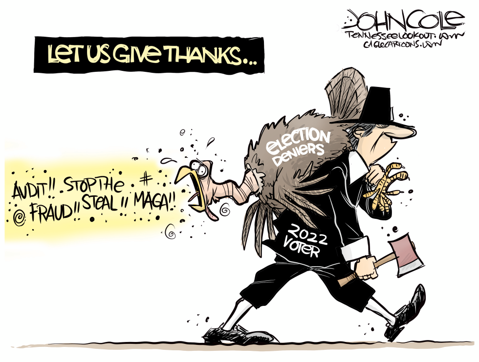 Election denier Thanksgiving