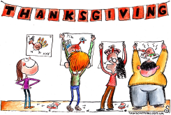 THANKSGIVING ART by Randall Enos