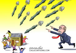 PUTIN'S MISSILES by Arcadio Esquivel