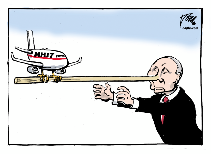 Putin and flight MH17