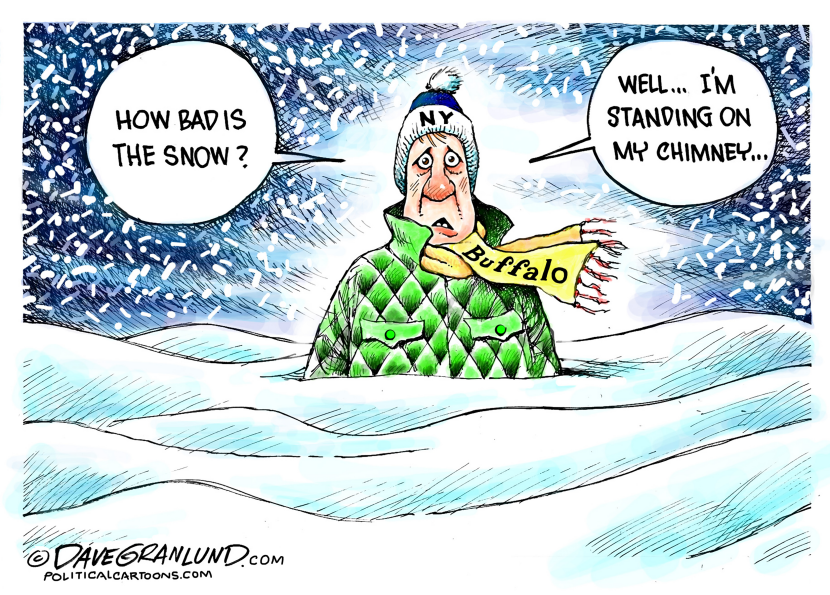Buffalo NY Deep Snow