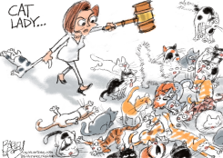 PELOSI CATS by Pat Bagley
