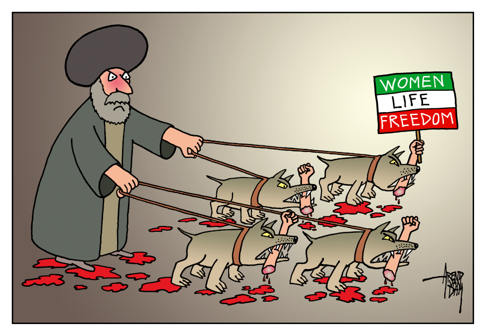 Iran protests against regime