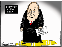 NY TIMES INVESTIGATES ALITO by Bob Englehart
