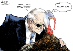 TURKEY PARDON by Rivers