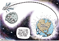 MASS SHOOTINGS by Joe Heller
