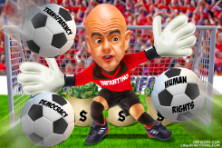 INFANTINO FIFA by Bart van Leeuwen