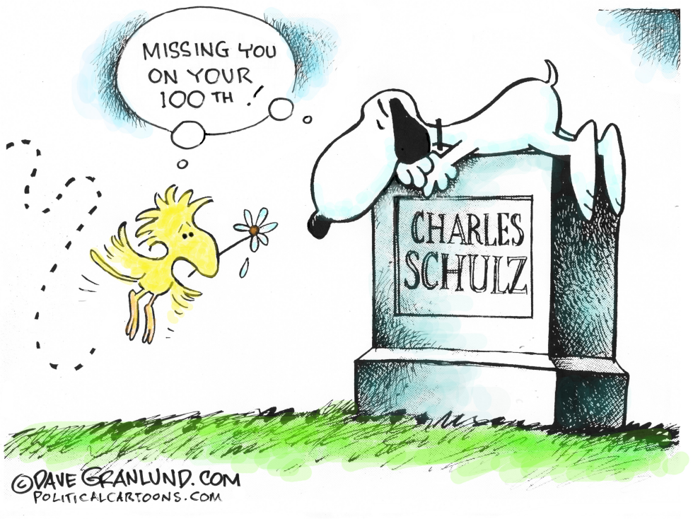 Charles Schulz 100th tribute
