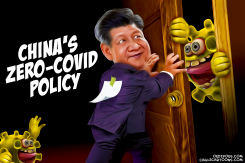 CHINA'S ZERO COVID POLICY by Bart van Leeuwen