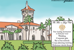 MAR-A-LAGO ANTISEMITISM DINNER by Steve Greenberg