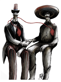 200 YEARS OF FRIENDSHIP by Angel Boligan
