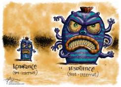 IGNORANCE IS UP by Guy Parsons
