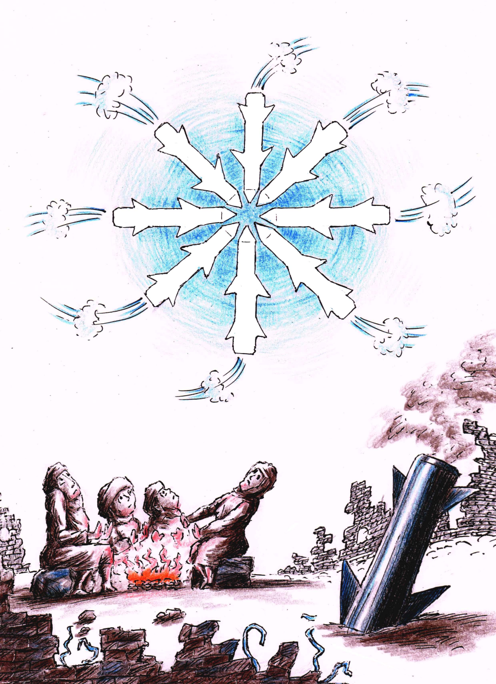 Shelling of the energy system of Ukraine