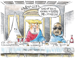 DINNER WITH SCHMUCKS by John Darkow