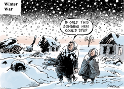 UKRAINIAN ORDEAL by Patrick Chappatte