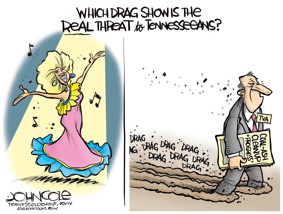TENNESSEE Drag shows and coal ash cleanup