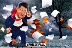 CHINESE FALL by Bart van Leeuwen