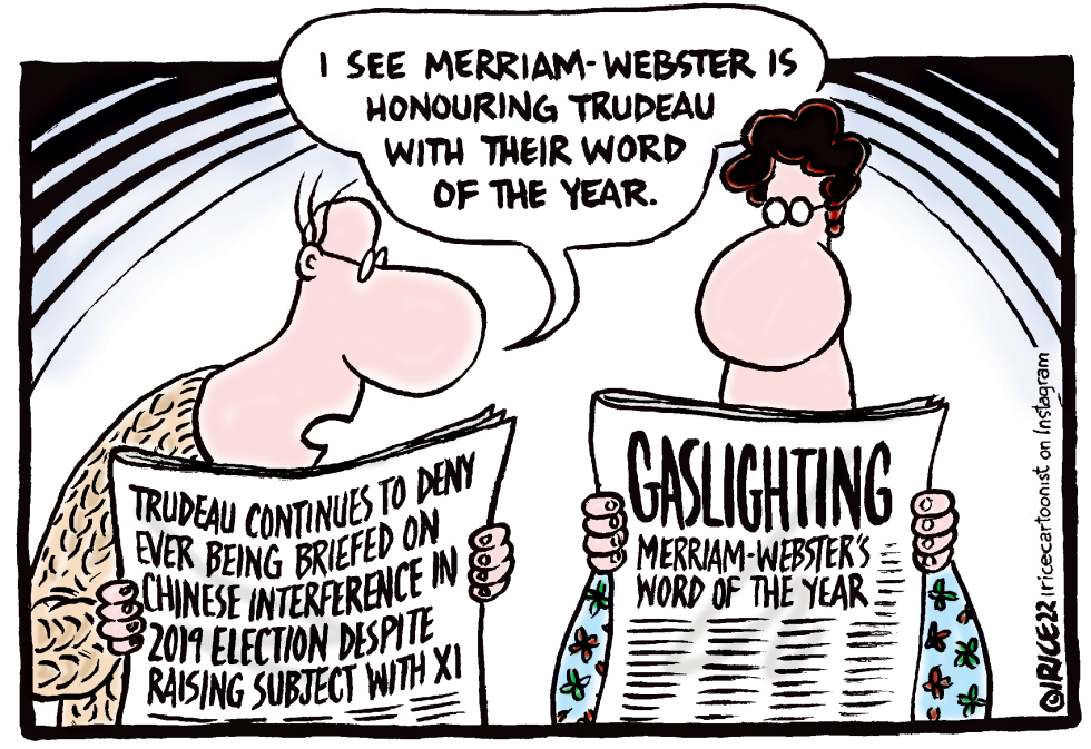 Trudeau and Gaslighting