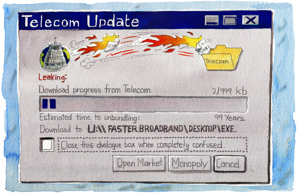 NZ Teleco Resists Competition