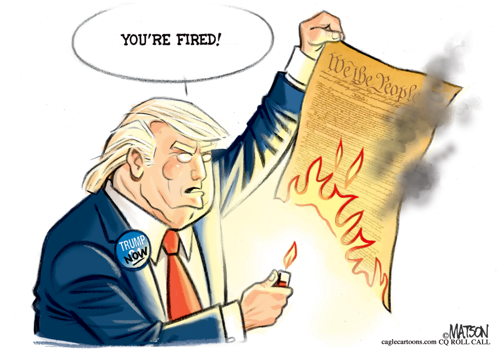 Florida Man Fires The Constitution