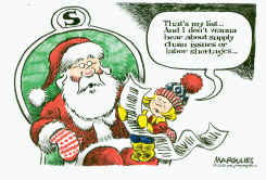 WISH LIST FOR SANTA by Jimmy Margulies