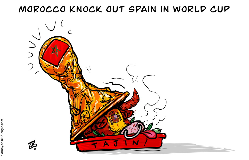 Morocco Knock out Spain in World Cup