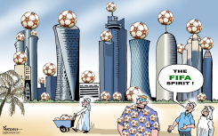 QATAR FIFA SPIRIT by Paresh Nath