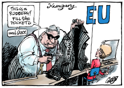 HUNGARY'S ORBáN BLACKMAILING EU by Jos Collignon