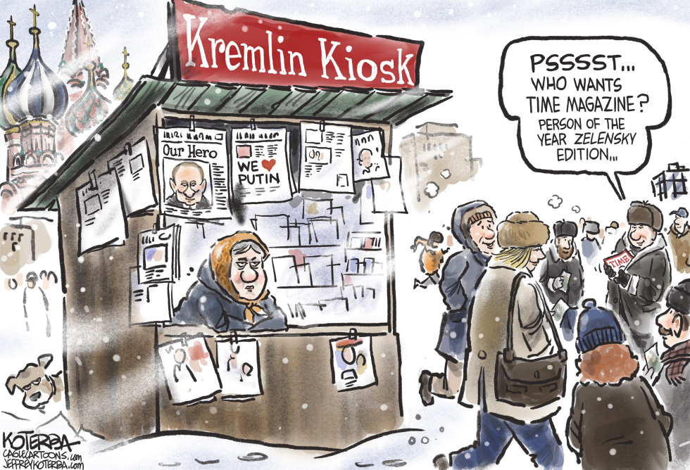 Zelenksy, Time's Person of the Year
