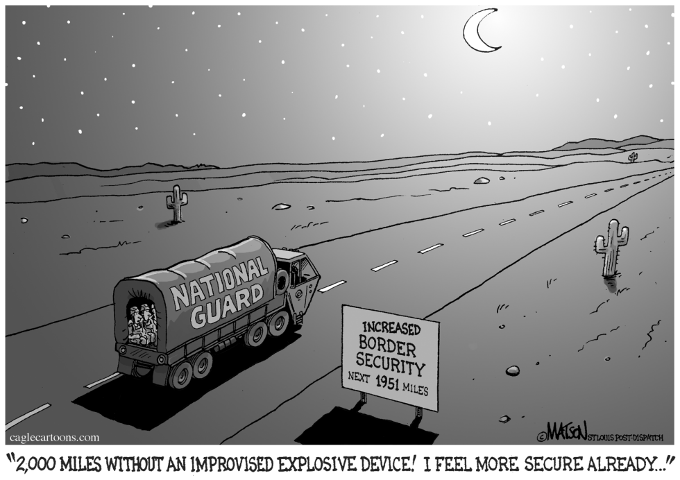  SECURE BORDER PATROL by RJ Matson