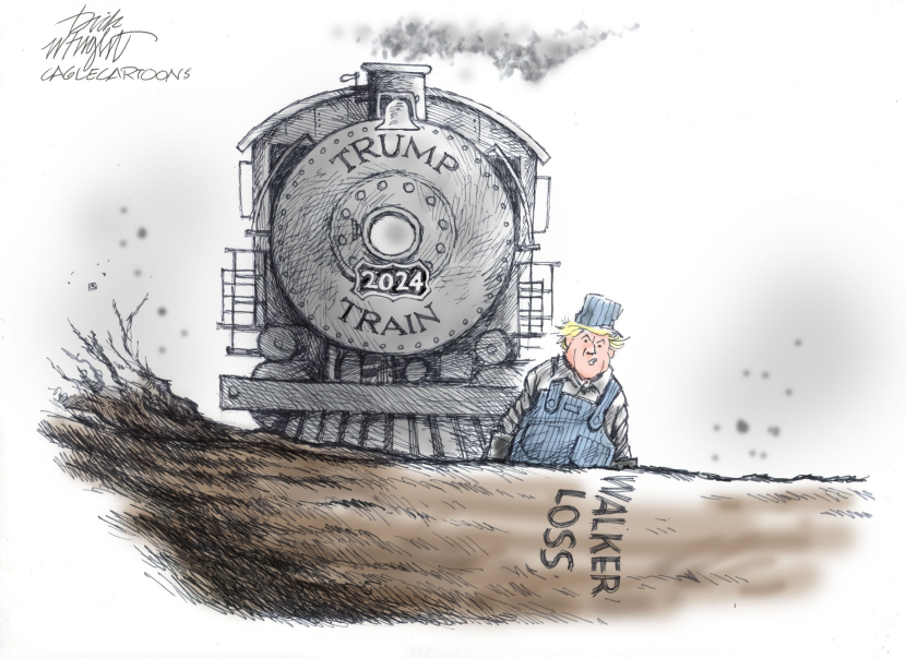 Walker Loss Hurts Trump