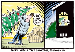 TREE SHORTAGE SOLUTION by Ingrid Rice